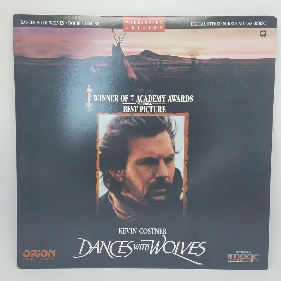 Dances with Wolves Film - Digital Laserdisc Double Disc Set Widescreen Edition - Image 1 of 4