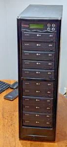 LG SUPER MULTI BESTDUPLICATOR 1 TO 10 DVD DUPLICATOR Make 10 Copies - See Video! - Picture 1 of 7