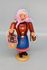 DREGENO Erzgebirge Lebkuchenfrau - Deutscher Räuchermann/Räuchergefäß 146/374 - Bild 1 von 7