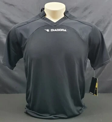Diadora Unico Jersey, Black/White, Size S  - Image 1 of 4