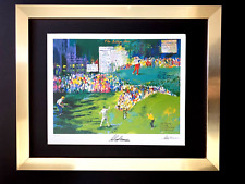 LeRoy Neiman " The Golden Bear " Signed Pop Art Mounted and Framed