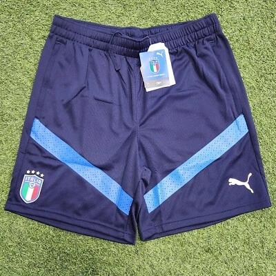 Puma Italy Men's Training Short Navy Blue