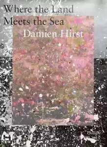 DAMIEN HIRST SIGNED Where The Land Meets The Sea Poster ✅ HENI - Purple - Picture 1 of 1