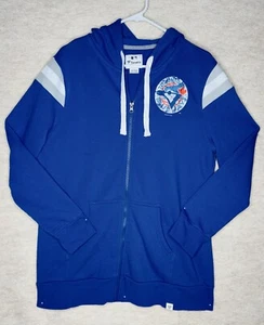 Toronto Blue Jays Fanatics Royal/Gray True Classics MLB Full-Zip Fleece Hoodie - Picture 1 of 7