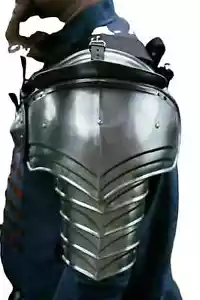 Mittelalter Einzel Schulterschutz Schulterrüstung für Krieger oder Dark Souls Cosplay - Bild 1 von 8