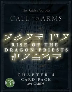 Elder Scrolls Chapter 4 Card Pack - Rise of the Dragon Priest - Picture 1 of 1