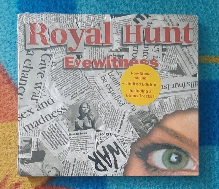 LIMITED EDITION DIGIPAK-ROYAL HUNT-eyewitness+2 BONUSTRACKS(2001) - Bild 1 von 1