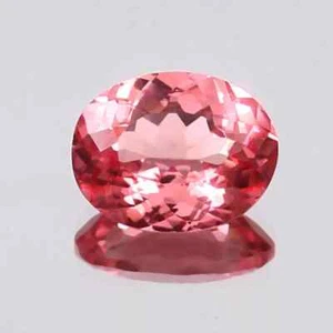 Zaffiro Ceylon Padparadscha naturale impeccabile taglio ovale pietra preziosa sfusa 11x9 mm - Foto 1 di 8