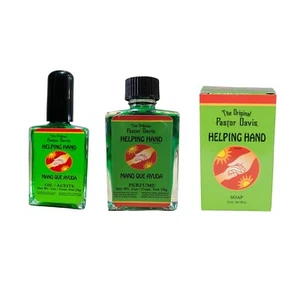 Juego de manos auxiliares The Original Pastor Davis - aceite perfume y jabón - Imagen 1 de 1