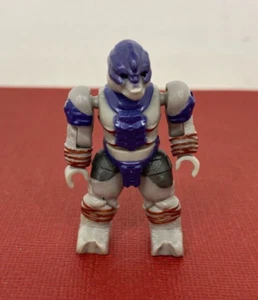 Mega Bloks ☆ HALO ☆ Bravo Series : Blue Covenant Brute - Mini Figure Ultra Rare - Picture 1 of 4