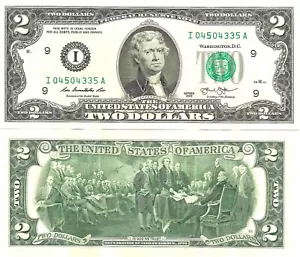 United States USA 2 dollars 2013 P-538 letter I UNC - Picture 1 of 1