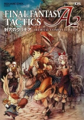 Final Fantasy Tactics A2 Grimoire Rif Official Complete Guide Book Japan DS - Image 1 of 4