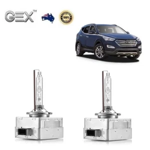 New 2pc Low Beam Xenon HID D3S Bulbs 4300K For Hyundai Santa Fe 2010-2017 - Picture 1 of 9