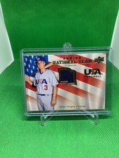 2008 Upper Deck Jordan Swagerty Rookie USA Junior National Team Game Used Jersey