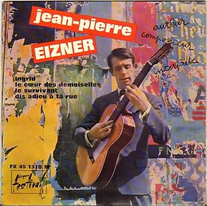 JEAN-PIERRE EIZNER "LE SURVIVANT" 60'S EP FESTIVAL FX 45 1310