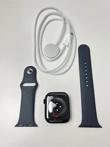 MR9A3CL/A Apple Watch Series 9 45 mm Mid Al Mid SB M/L *verrouillé pour pièces seulement* #1 - Photo 1 sur 4