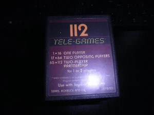 atari 2600 - telegames 112 space invaders - cart only - Picture 1 of 1