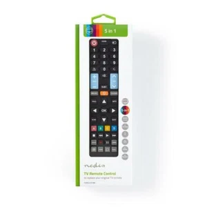 TELECOMANDO UNIVERSALE NEDIS TVRC4151BK PREPROGRAMMATO PER LG, PANASONIC, PHILIP - Foto 1 di 1