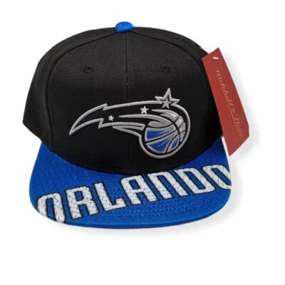Gorra Mitchell & Ness Orlando Magic Snapshot negra/real ajustable Snapback Foto 1 de 4