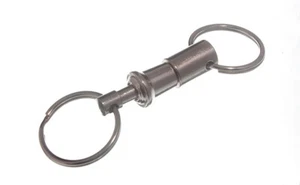 48 X Anelli A Chiave Separabili Placcati In Nichel | Onestopdiy Nuovo - Foto 1 di 1