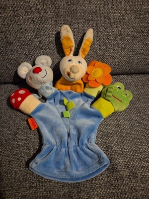 Handpuppe Fingerspielpuppe Spielhandschuh Haba Knister Rassel Guter Zustand  - Bild 1 von 2