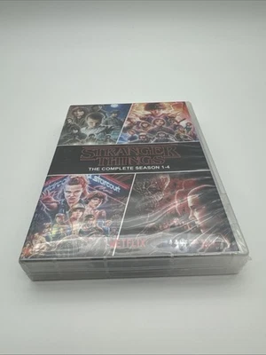 Stranger Things: The Complete Seasons 1-4 (DVD, 11-Disc, Box-Set) New Sealed - Image 1 of 4