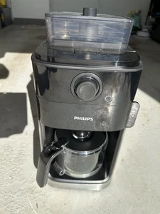 Philips Grind & Brew HD7767/00 12 Tassen Filterkaffeemaschine - Schwarz - Bild 1 von 3