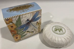 Michel Design Works Shea Butter Soap Dragonflies England 3.5oz Bar Boxed SOAM065 - Picture 1 of 7