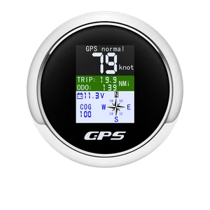 85MM Waterproof GPS Speedometer Odometer Gauge for Motorcycles Boat Car Truck - Picture 1 of 19