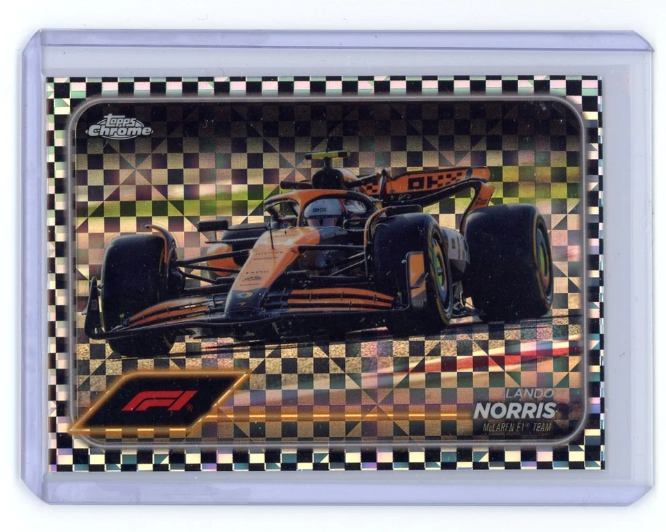 2024 Topps Chrome Formula 1 Lando Norris McLaren F1 #79 - Image 1 of 2