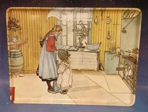 Keller Charles Tablett Made In Italy für Philadelphia Servieren 14 x 11 Mädchen Küche - Bild 1 von 6
