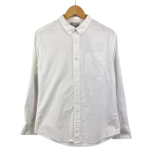 VISVIM GIZA OXFORD ALBACORE CHECK L/S SHIRT WHITE SIZE S - Picture 1 of 10
