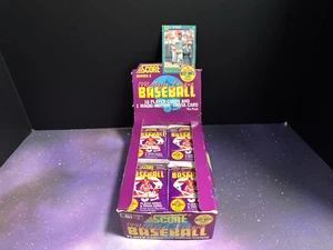 1992 Score Series 2 Major League Baseball Wax Box 30 Packs geöffnet unvollständig - Bild 1 von 13