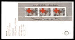 Mayfairstamps Netherlands FDC red cross strip First Day Cover aau_81817 - Picture 1 of 2