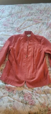 Jaqueta feminina de camurça - Imagem 1 de 4