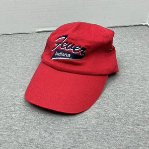 Indiana Fever WNBA Sombrero Ajustable Hebilla Trasera Rojo Baloncesto Caitlin Clark De Colección - Imagen 1 de 6
