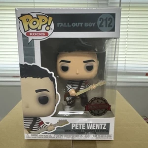 Funko Pop! Rocks: Fall Out Boy - Pete Wentz #212 - Edizione Speciale - Scatola Danneggiata - Foto 1 di 6