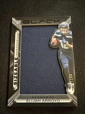 2025 Panini Black - Sizeable Rookie Memorabilia Elijah Arroyo #SIZ-EAO /199... - Image 1 of 3
