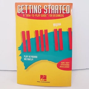 Getting Started How to Play Easy Electronic Keyboard ~ ABC Key Stickers Included - Picture 1 of 5