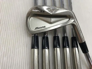 Mizuno MP-55 Iron Set 6-PW Nickel Finish RH Men's Re-shafted Dynamic Gold - Picture 1 of 6