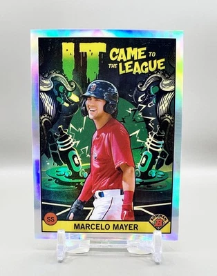 2022 Bowman Chrome Baseball It Came To The League #ICFL-3  MARCELO MAYER - Image 1 of 2