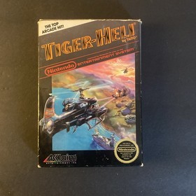 Tiger-Heli Nintendo NES Completo en Caja CIB Probado y Funciona! Variante de 5 tornillos. 