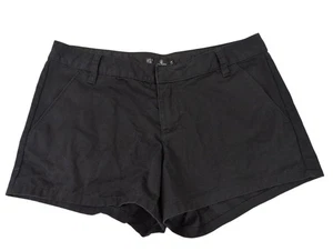 Volcom Chino Micro Short Womens 30 Black Athleisure Beach Casual Skater - Picture 1 of 9