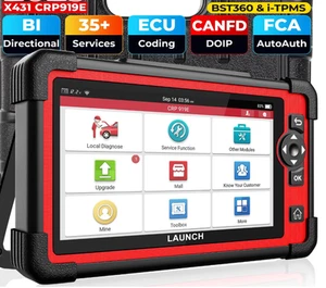 LAUNCH CREADER Professional X431 919E Elite OBD2 Scanner CANFD DoIP ECU Service - Picture 1 of 13