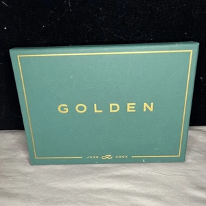 Album BTS Jung Kook Golden versione brillante verde K-POP SOLO KPOP BANGTAN VER - Foto 1 di 3