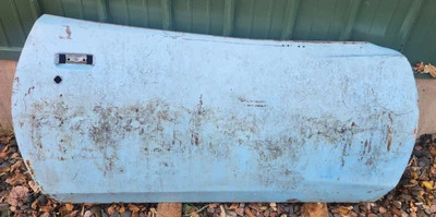 Dodge Charger SE 500 Super Bee 1971 71 1972 72 puerta del pasajero derecho carcasa azul Foto 1 de 4