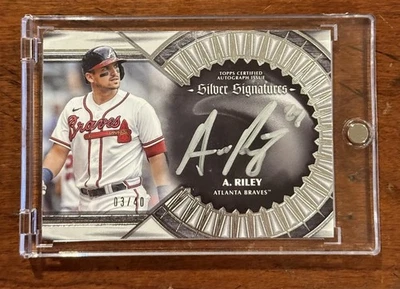 2023 Topps Five Star Silver Signatures /40 Austin Riley #SS-ARI Auto Braves - Image 1 of 2