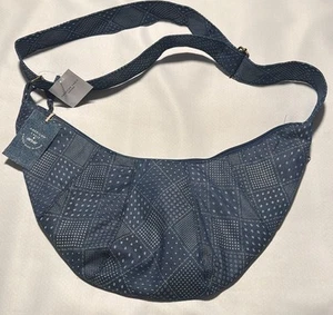 Borsa a mezzaluna in denim American Eagle - Foto 1 di 2