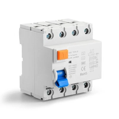 VUSDDY FI Fehlerstromschutzschalter RCD Typ B 40A 30mA Wallbox E-Auto Allstromsensitiv