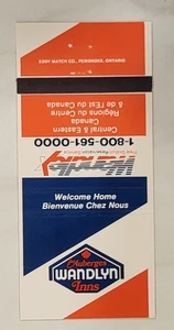 Matchcover Canada Maritimes Wandlyn Motor Inns - Picture 1 of 2